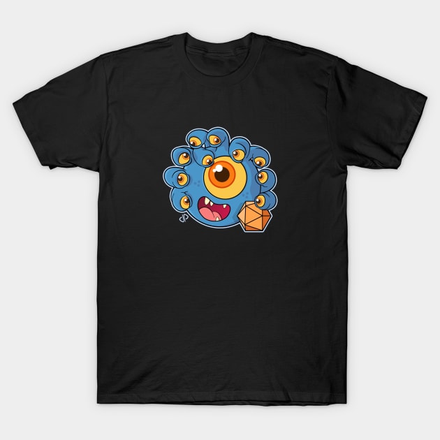 Rollplay Guild: Chibi Creature (Beholder) T-Shirt by Rollplay Guild